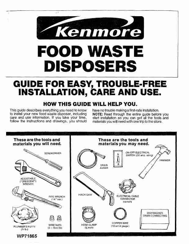 Kenmore Garbage Disposal 17568563-page_pdf